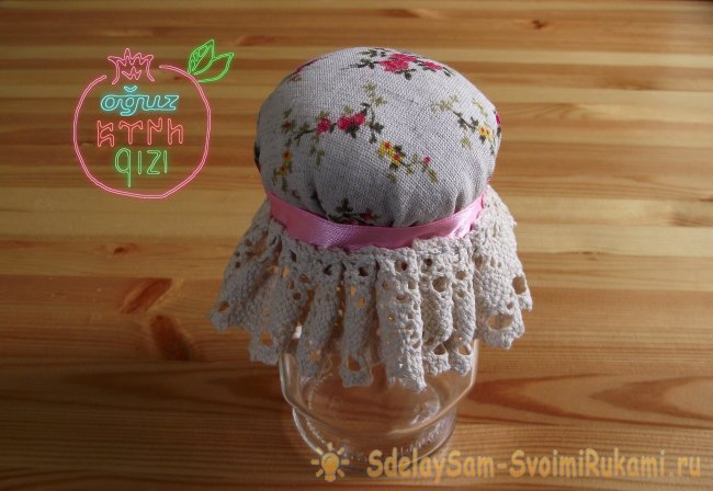 Игольница в стиле рустик