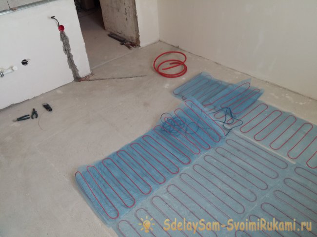 Одножильный и двужильный нагревательный мат