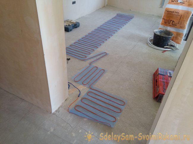 Одножильный и двужильный нагревательный мат