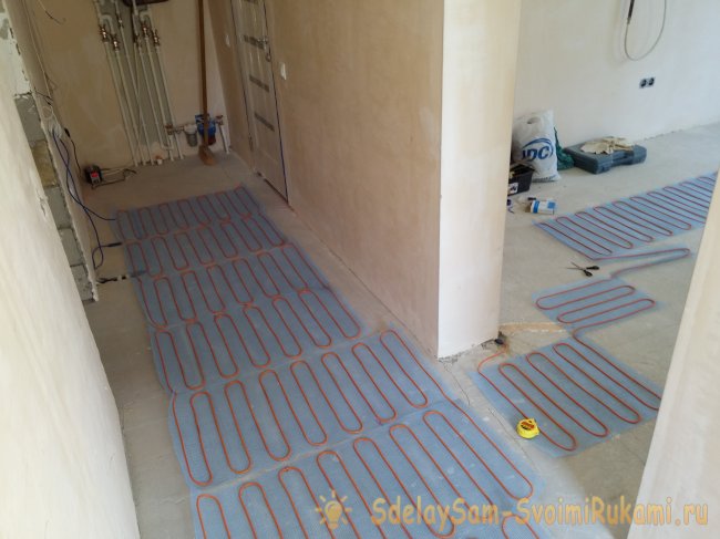 Одножильный и двужильный нагревательный мат