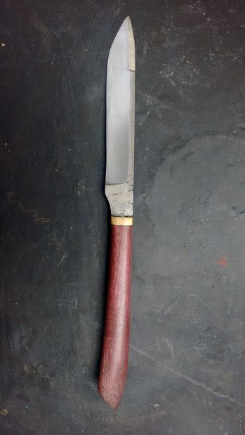 Простой нож из напильника