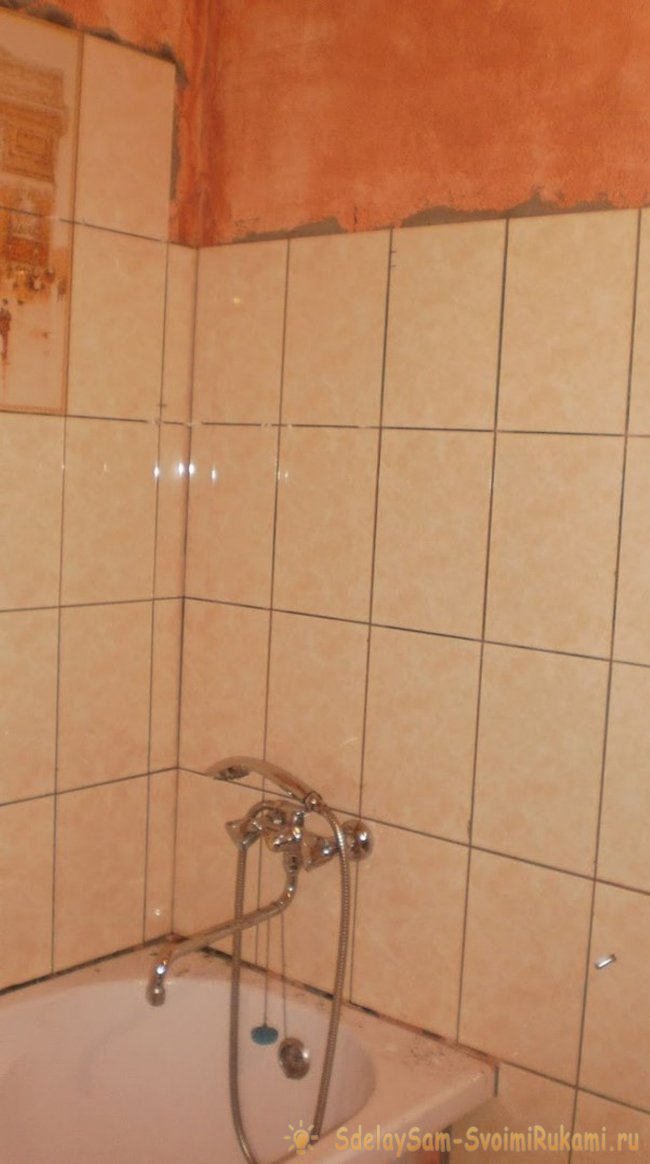 Кладка плитки на стены и пол