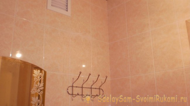 Кладка плитки на стены и пол