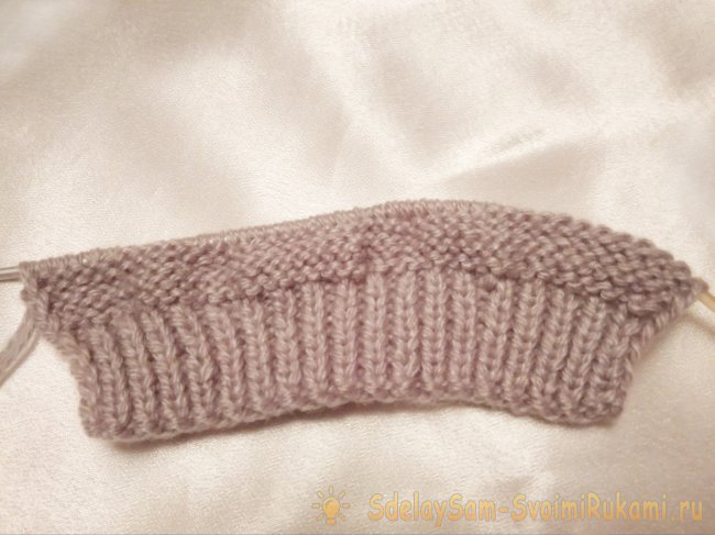 Как связать митенки с узором сова