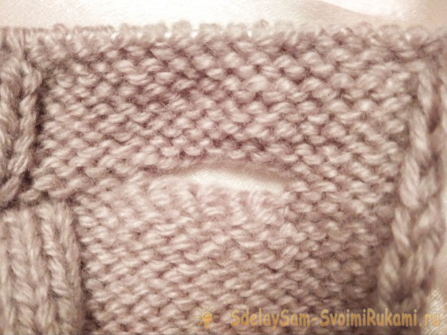 Как связать митенки с узором сова