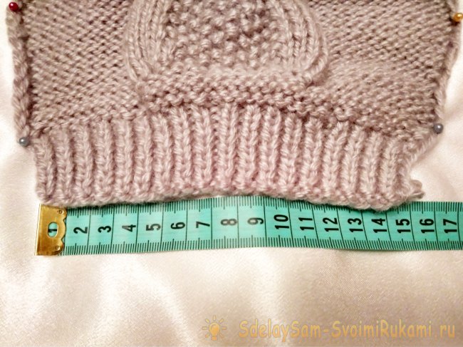 Как связать митенки с узором сова