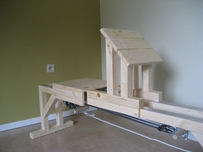 Гребной тренажер своими руками