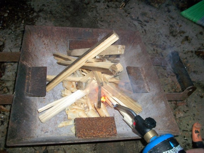 Древесный уголь своими руками