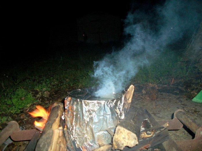 Древесный уголь своими руками