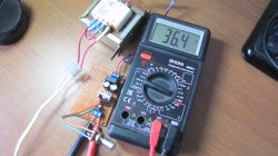 Простой регулируемый стабилизированный блок питания