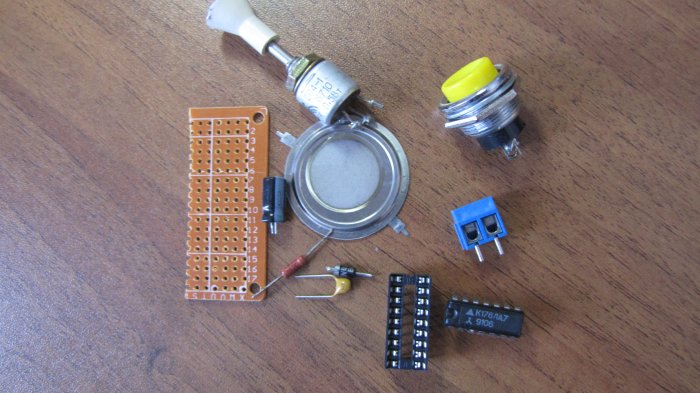 Звуковой пъезоизлучатель своими руками