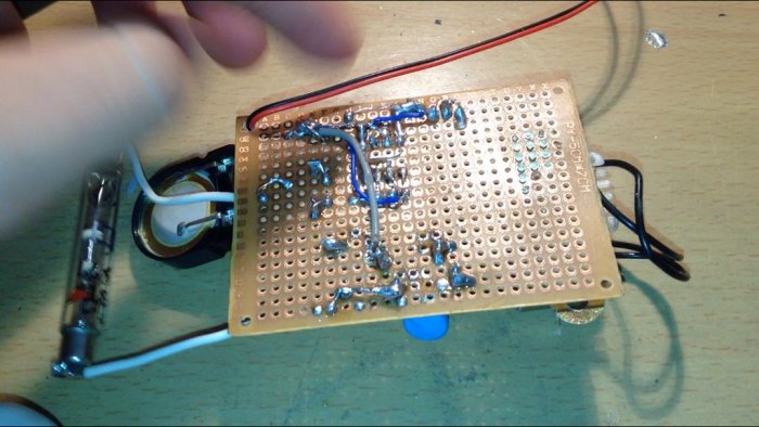 Простой счетчик Гейгера