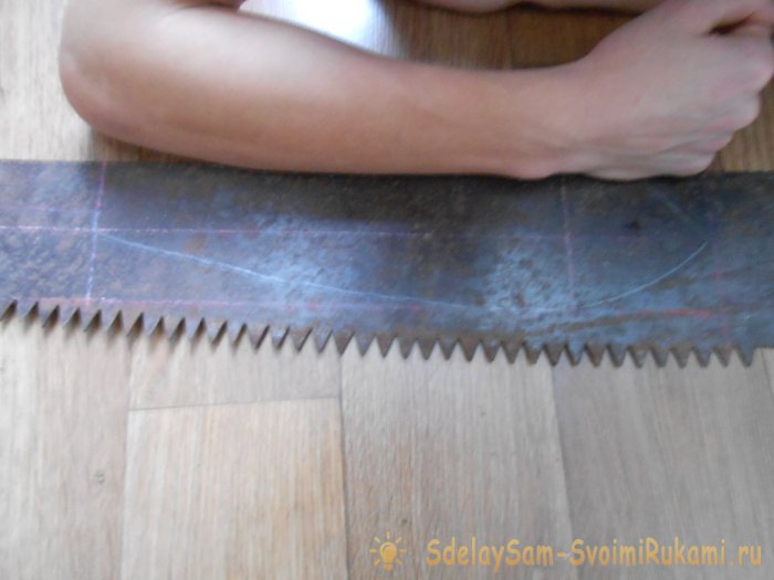 Тесак из пилы