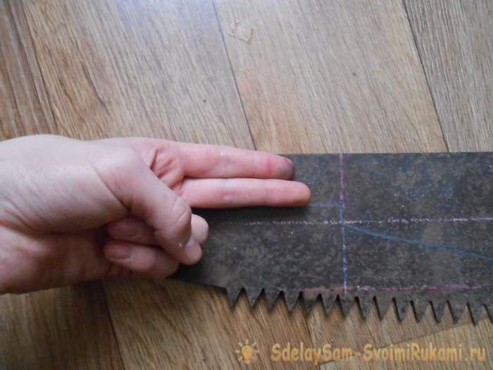 Тесак из пилы