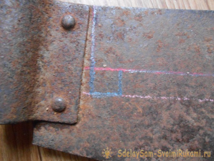 Тесак из пилы