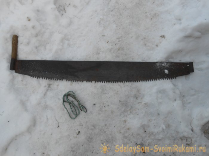 Тесак из пилы