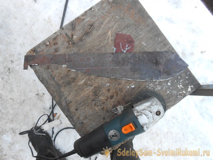 Тесак из пилы