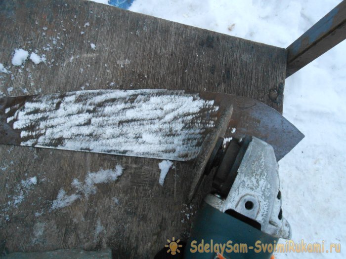 Тесак из пилы
