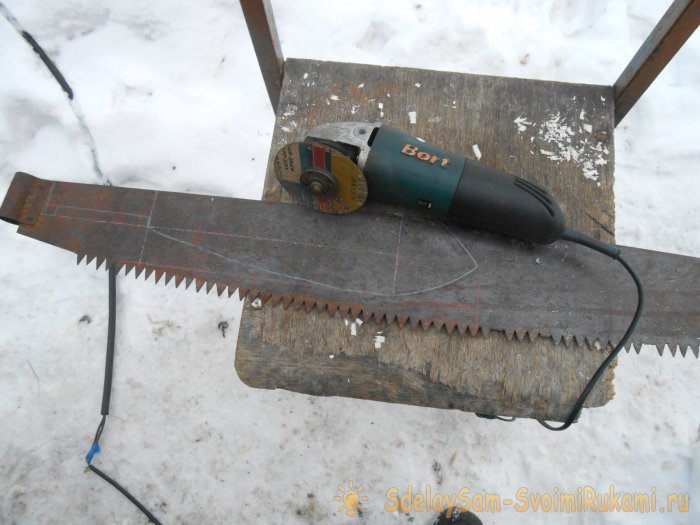 Тесак из пилы