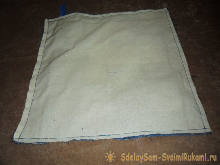 Наволочки из старых джинсов