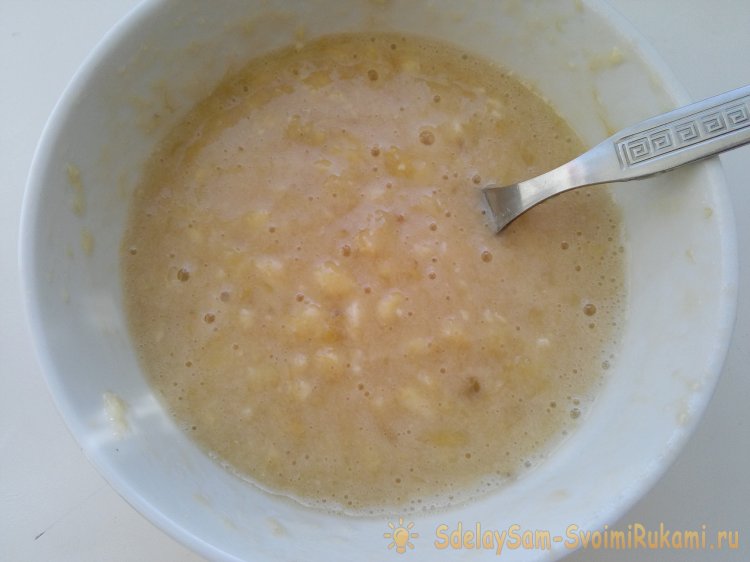 Обалденные и простые банановые оладьи без муки и молока