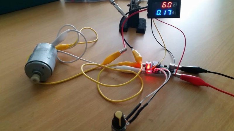 Приставка регулятор к блоку питания