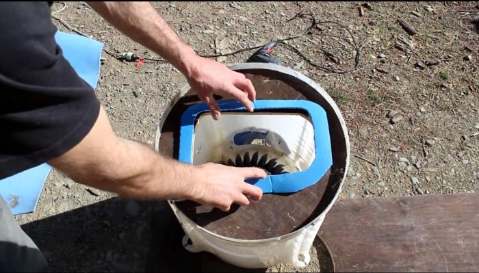 Электрогенератор  гидротурбина из старой стиральной машины