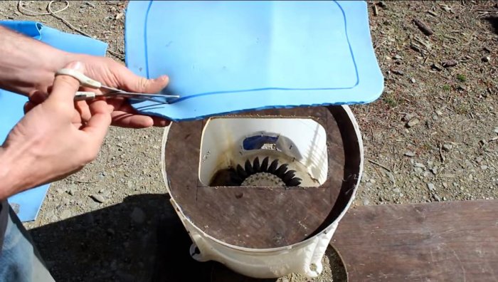 Электрогенератор  гидротурбина из старой стиральной машины