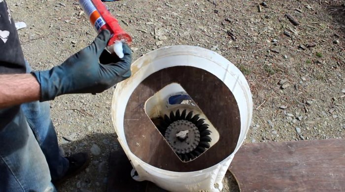 Электрогенератор  гидротурбина из старой стиральной машины