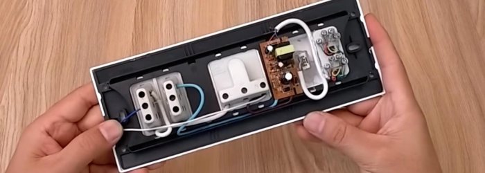 Делаем розетку с USB