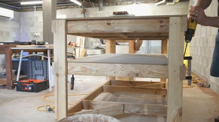 Простой мобильный верстак