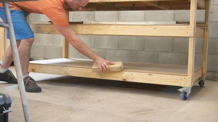 Простой мобильный верстак