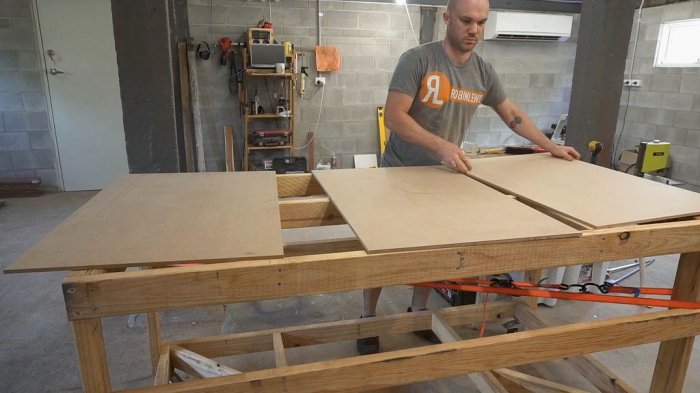 Простой мобильный верстак