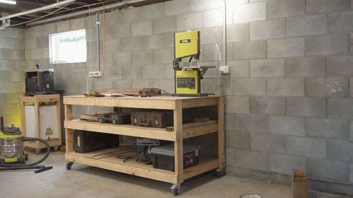 Простой мобильный верстак