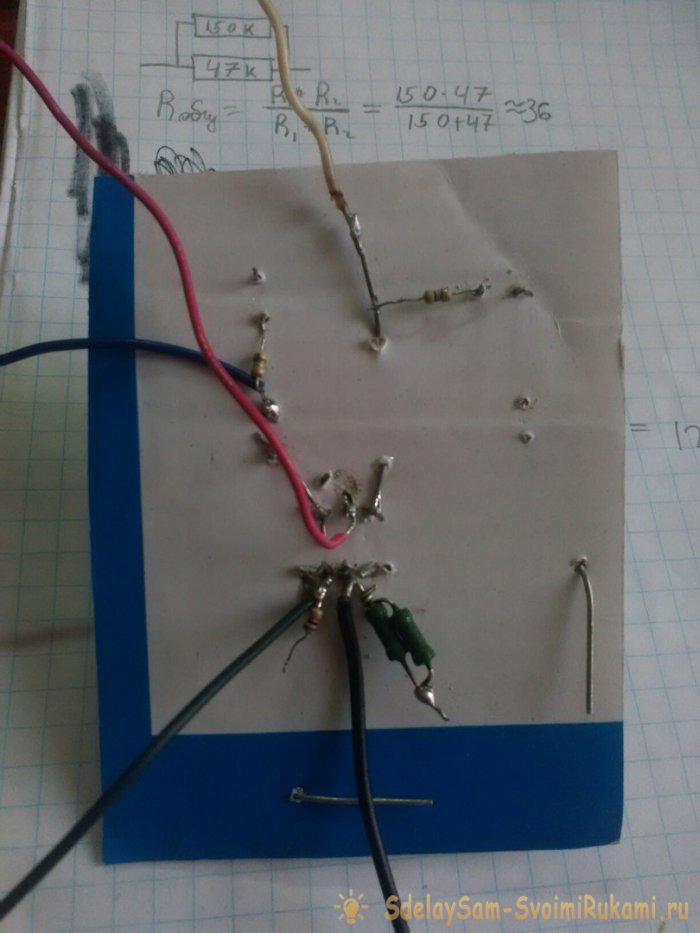 Простой усилитель на TDA2822