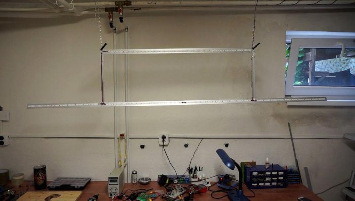 Бюджетное освещение рабочего места