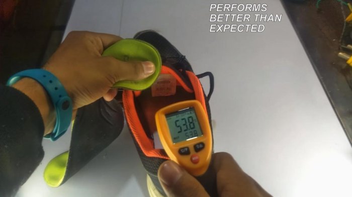 Самодельные стельки с подогревом