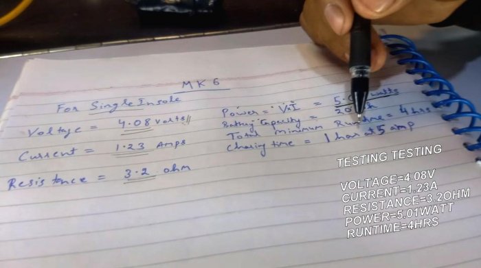 Самодельные стельки с подогревом