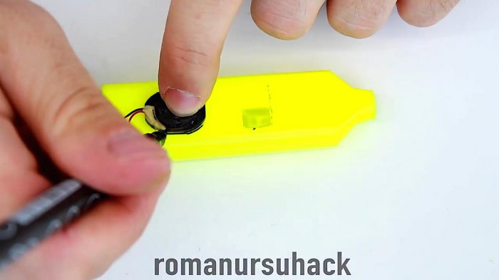 Усилитель колонка из маркера