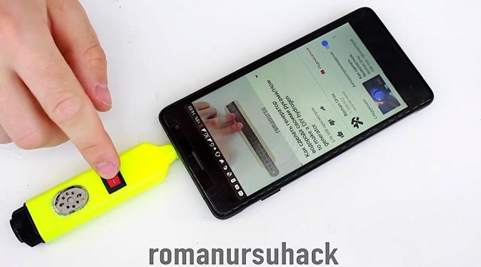 Усилитель колонка из маркера