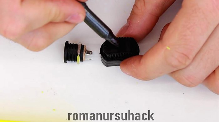 Усилитель колонка из маркера