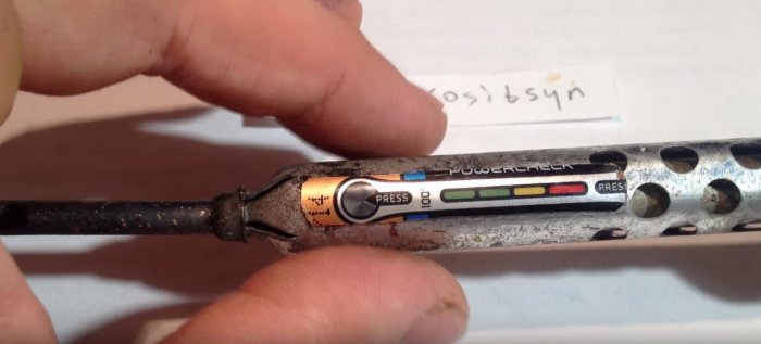 Индикатор температуры из батарейки Duracell