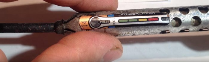 Индикатор температуры из батарейки Duracell