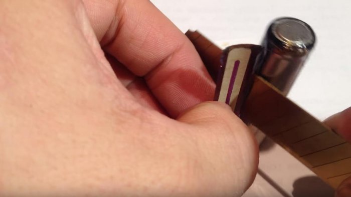 Индикатор температуры из батарейки Duracell