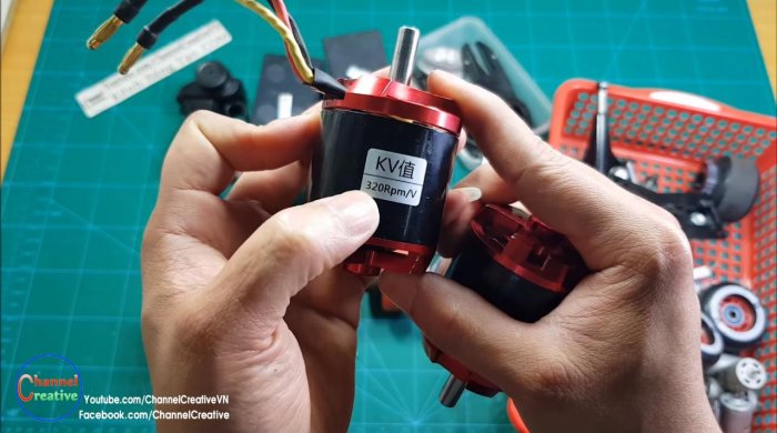 Электровелосипед на базе бесщеточного двигателя