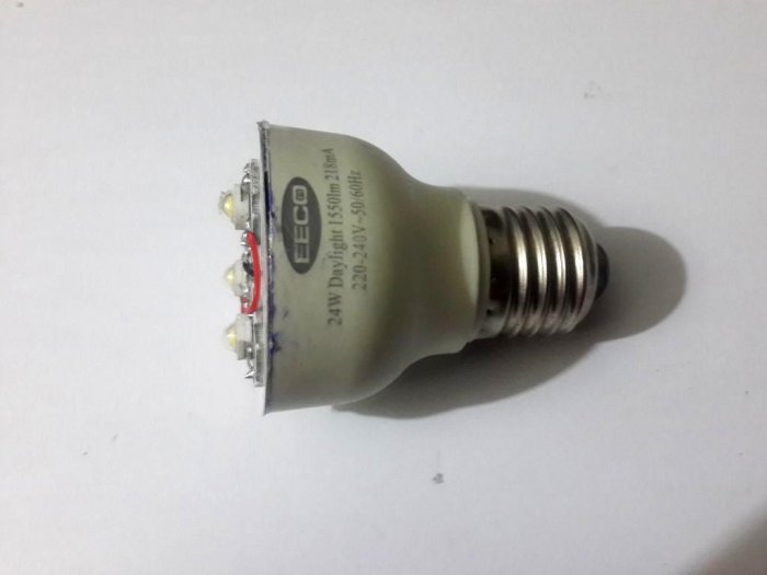 Самодельная LED лампа на 3 Вт