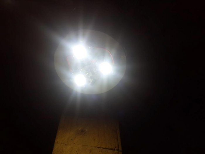 Самодельная LED лампа на 3 Вт