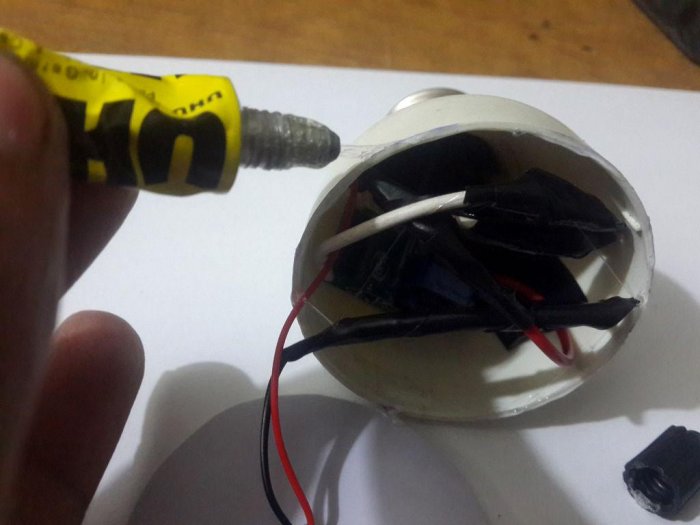 Самодельная LED лампа на 3 Вт