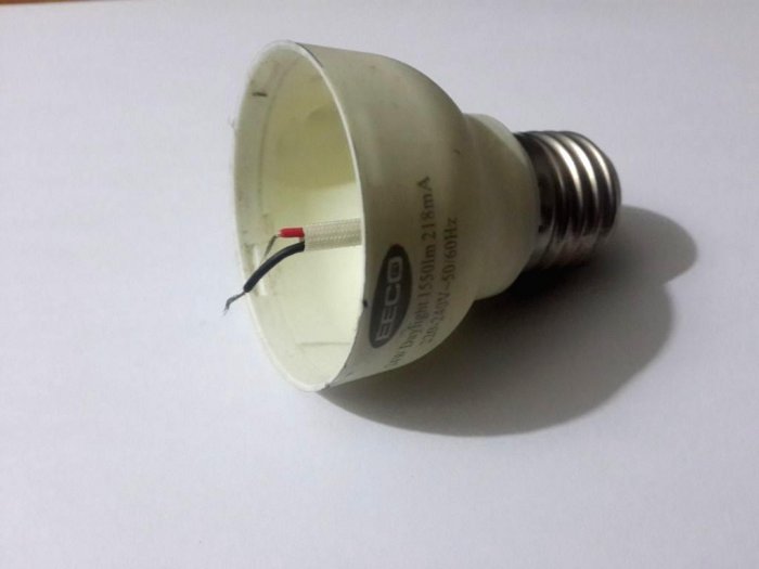 Самодельная LED лампа на 3 Вт