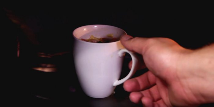 Как приготовить омлет в кружке